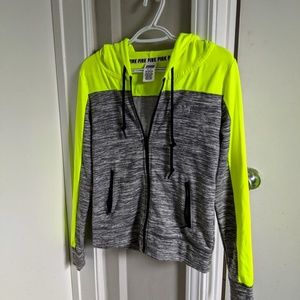 Soft, highlighter-striped PINK sweater